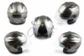 Шлем открытый (mod:DH958) (size:XL, черный) HELMO