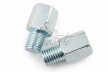 Перехідники (пара) на дзеркала (зовніш. 10mm, внутр. 8mm) (права/права) KOMATCU