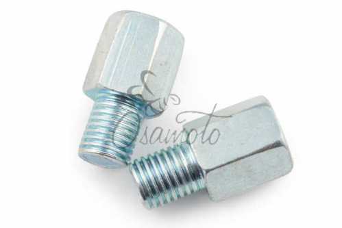 Перехідники (пара) на дзеркала (зовніш. 10mm, внутр. 8mm) (права/права) KOMATCU
