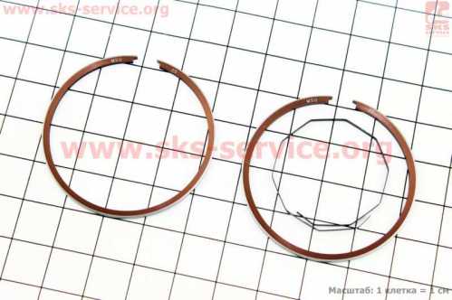 Кольца поршневые Suzuki AD50 41мм +0,25