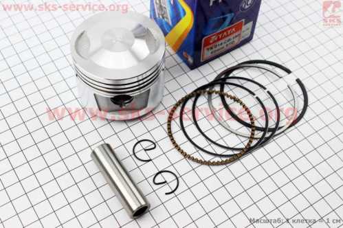 Поршень к-кт CB/CG150cc 62мм STD (высота 49мм, палец 15мм)