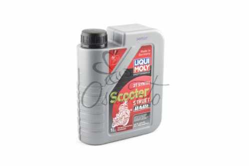 Масло 2T, 1л (синтетика, STREET RACE) #1053 LIQUI MOLY