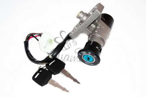 Замок зажигания (голый) Suzuki LETS II (4 провода) VDK