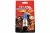 Лампа BA20D (2 уса) 12V 35W/35W (супер белая, высокая, конусная) (блистер) TAKAWA