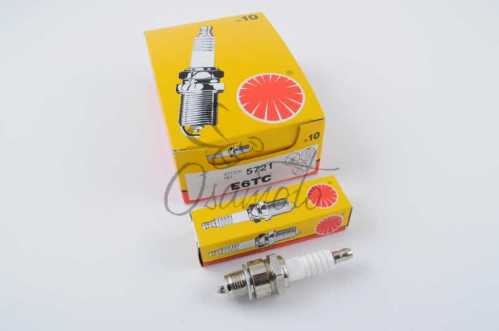 Свеча E6TC M14*1,25 12,7mm (2T скутеры 50-125сс) NG