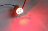 Лампа диодная S25 (поворот, габарит) (одноконтактная, 10 диодов, красная) GJCT
