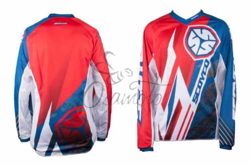 Футболка (size:L, 100% хлопок) (мото-кроссовая) SCOYCO