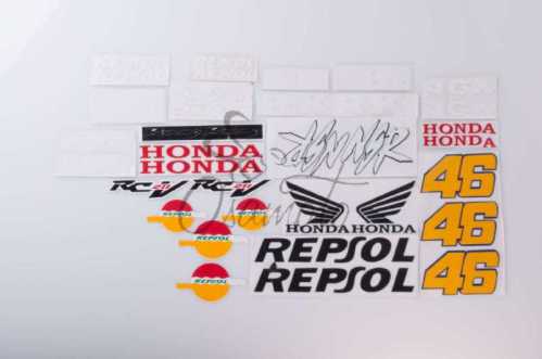 Наклейки (набор) Honda REPSOL (#40)