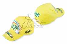 Бейсболка 46 VALENTINO ROSSI (жовта, 100% бавовна) (mod:2) Заводской стандарт OEM
