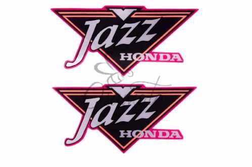 Наклейки (набор) JAZZ (16х15см) (#0980)