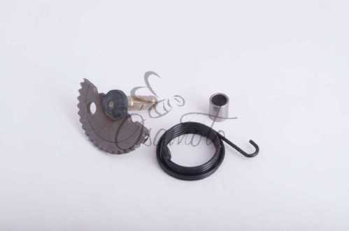 Сектор заводной (полумесяц) 4T GY6 50 (L-60mm) (+пружина, втулка) MANLE