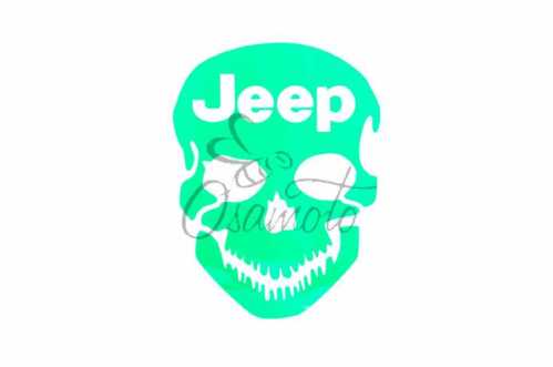 Наклейка логотип JEEP (16x13см) (#HQ092)