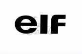 Наклейка логотип ELF (16x6см) (#1893)
