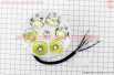 Фары круглой внутренняя часть 6-LED, 80мм, TUNING