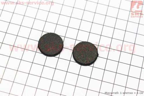 Тормозные колодки Disk-brake (Xiaomi Mijia M365, Wiggle Voxa MD35), чёрные YL-1005
