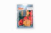 Колодки тормозные (диск) Zongshen WIND/GY50-80 (желтые) YONGLI PRO