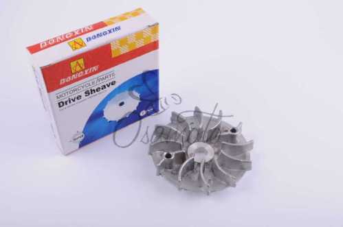 Щека вариатора неподвижная 4T GY6 125 (алюминий) DONGXIN