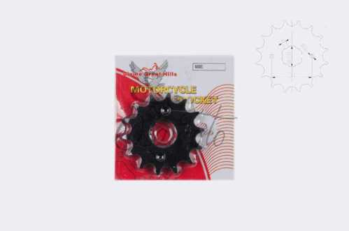 Звезда трансмиссии (передняя) Zongshen ZS125J 428-14T DGH
