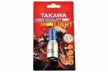 Лампа BA20D (2 вуса) 12V 35W/35W (супер біла, висока) (блістер) (mod:073) TAKAWA Заводской стандарт OEM