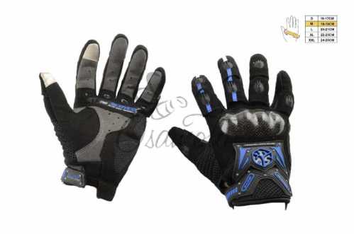 Перчатки SCOYCO (mod:MC-20, size:M, синие, текстиль)
