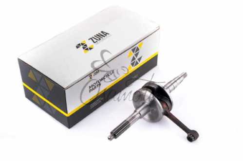 Коленвал Yamaha JOG 50 (2JА) (вал d15,5mm, щеки d71,5mm +сепаратор) ZUNA