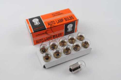Лампа G18 (поворот, габарит) 12V 10W ORANGE BOX