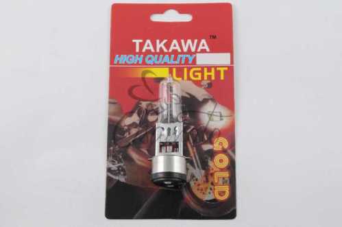 Лампа BA20D (2 уса) 12V 35W/35W (белая) (блистер) TAKAWA (mod:A)