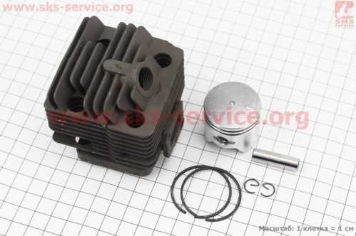 Цилиндр к-кт (цпг) 34mm (палец 8mm)