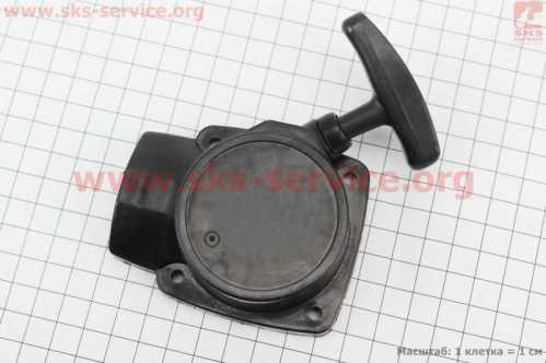 Стартер 4отв. 50,0х50,0mm "Бабочка - 2 зацепа" 34F