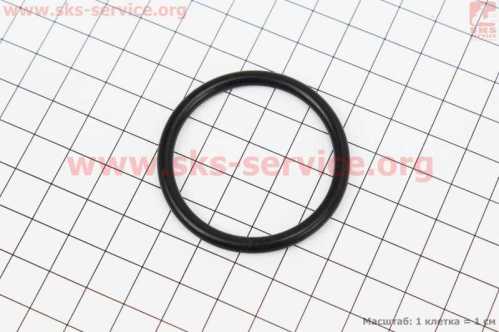 Прокладка колена глушителя, d-40x4mm, (резина)