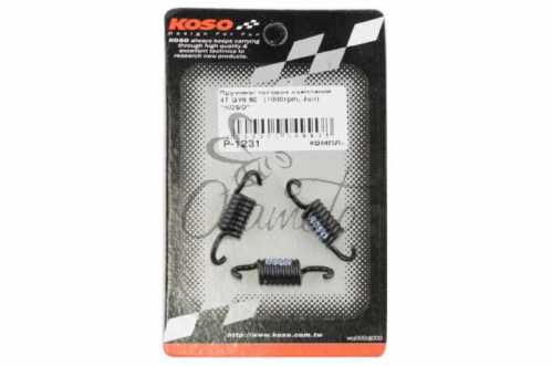 Пружины колодок сцепления 4T GY6 50 (1000rpm, 3шт) KOSO
