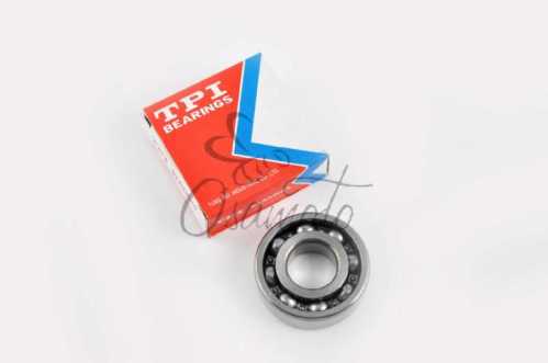 Подшипник коленвала 6204 20*47*14 (Honda TACT, Suzuki AD) (Тайвань) TPI