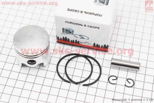 Поршень к-кт 40mm (палец 10mm)