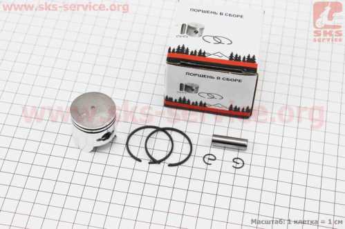Поршень к-кт 32mm (палец 8mm)