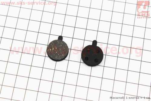 Тормозные колодки Disk-brake (Xiaomi Mijia M365 Pro, Zoom DB250,350,450,550), чёрные YL-1013