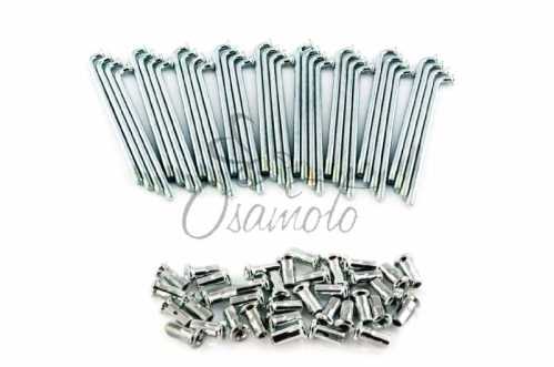 Спица колеса МТ, ДНЕПР (короткая) (L-125mm, D-4.5mm) (компл. 36шт) (mod A) JING