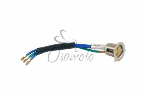 Патрон фары P15D-25-3 (3 уса) (mod:1) FLASH-249