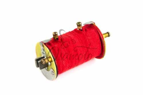 Катушка зажигания МТ, ДНЕПР, УРАЛ 12V (красная) JING