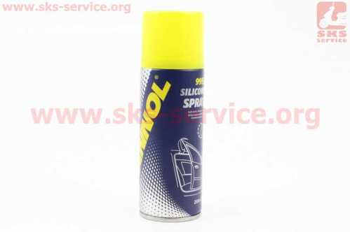 Смазка силиконовая , водоотталкивающая "SILIKONE SPRAY", Аэрозоль 200ml