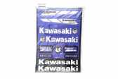 Наклейки (набор) KAWASAKI (32х23см, синие) (#6000B)