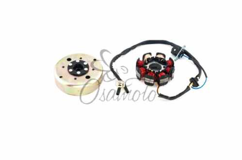 Генератор 4T GY6 50 (6+2 катушка) ZV