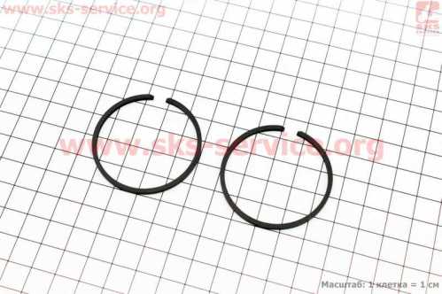 Кольца поршневые 44х2,0mm