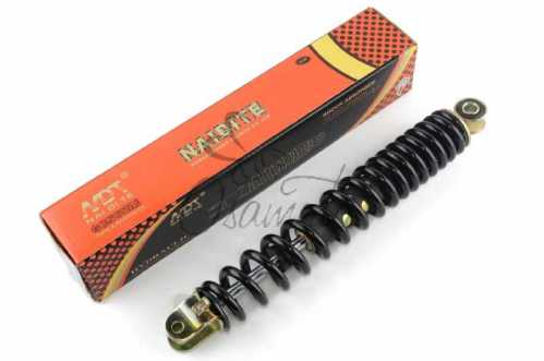 Амортизатор GY6, DIO ZX 310mm, стандартный (черный) NDT
