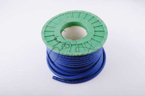 Шланг топливный Ø4mm, 20 метров (резиновый, синий, на бухте) MANLE
