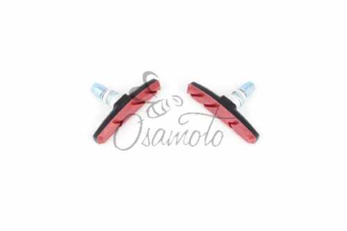 Колодки тормозные велосипедные (ободные, V-brake) (черные) (mod:3) DS