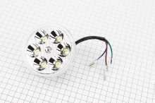 УЦІНКА DELTA Фари круглої внутрішня частина 6-LED з обідком, 80мм (не горить кілька діодів) Заводской стандарт OEM
