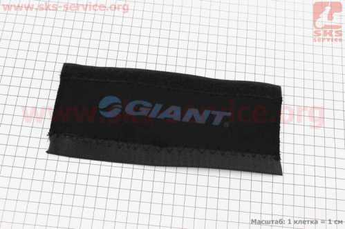 Защита пера на липучке, чёрная Giant