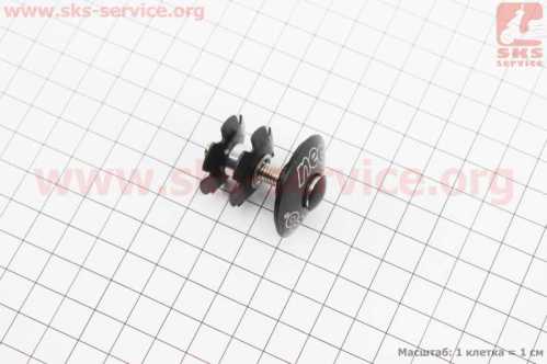 Якорь безрезьбовой вилки 1-1/8", чёрный C2868