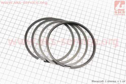 Кольца поршневые ZS1100 100mm STD