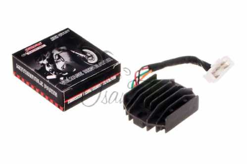 Реле зарядки 4T GY6 125/150 (5 проводов) MANLE mod B